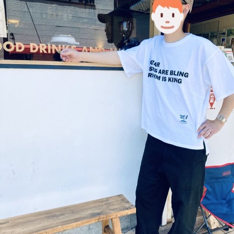 CGK×RINTENSTARコラボオリジナルTシャツ(ホワイト/5.6onz or 6.2