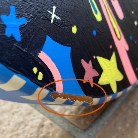 KDV3_BLUE_Painted Guitars by KrissyDiggs