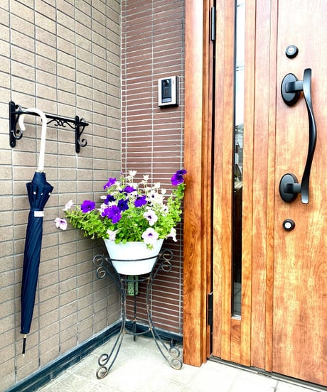 【おしゃれな傘かけ300】アルミ製