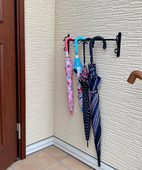【おしゃれな傘かけ500】アルミ製