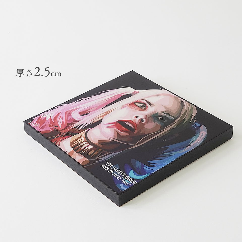 ハーレイ・クイン　スタンド　ポスターフレームセット ポップアートフレーム ハーレイ・クイン】Harley Quinn フレーム