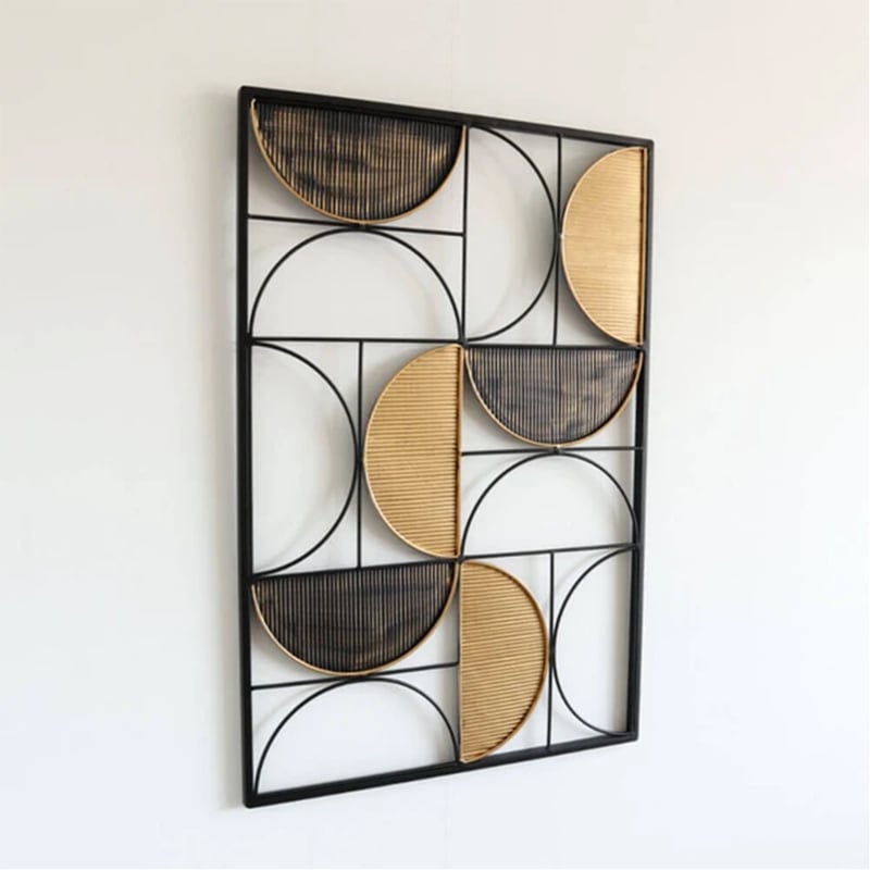 ウォールアート アートパネル アイアン 壁掛け 壁飾り ブラック