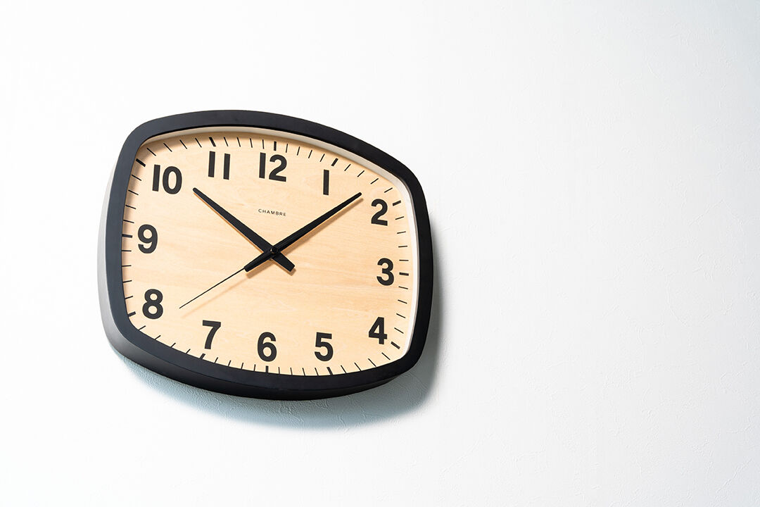 RAW CLOCK BLACK ロウ クロック 掛け時計 ブラック RAW CLOCK BLACK ロウ クロック 掛け時計 ブラック : バズ