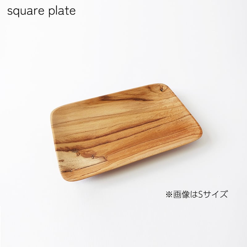 チークウッドプレート食器 トレイ まな板 カフェ プレート Teak Wood