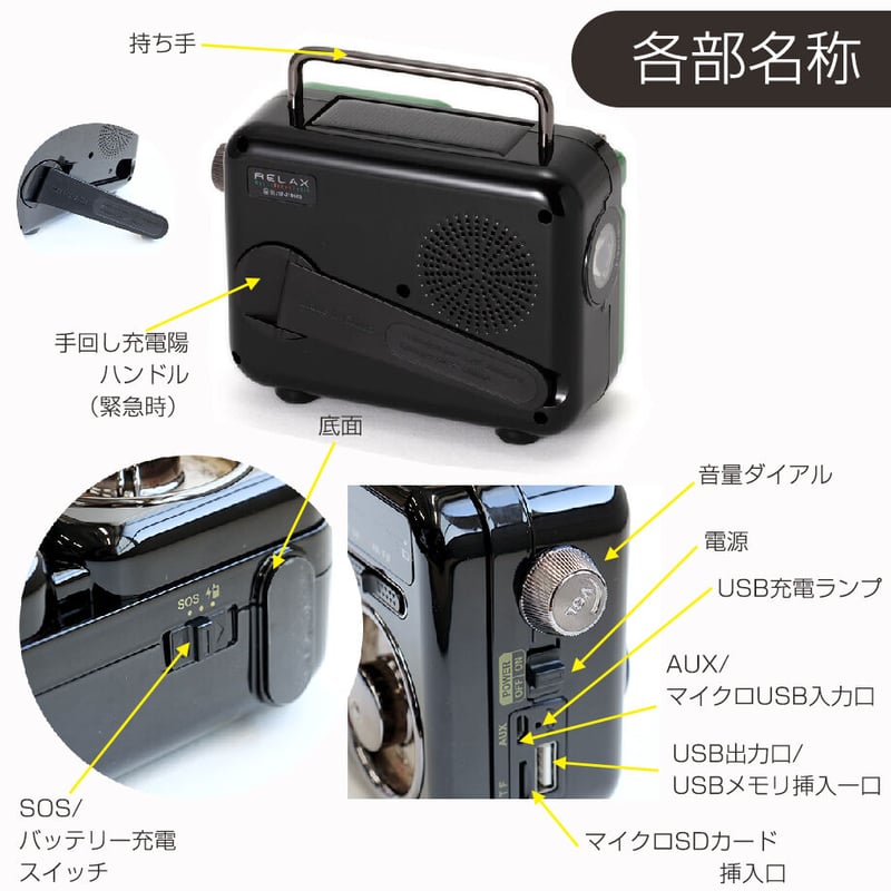 RELAX Multi Retro Radio レトロ 中身 最新!おしゃれ スピーカーラジオ RELAX Multi Retro Radio レトロ 中身 最新!おしゃれ スピーカーラジオ