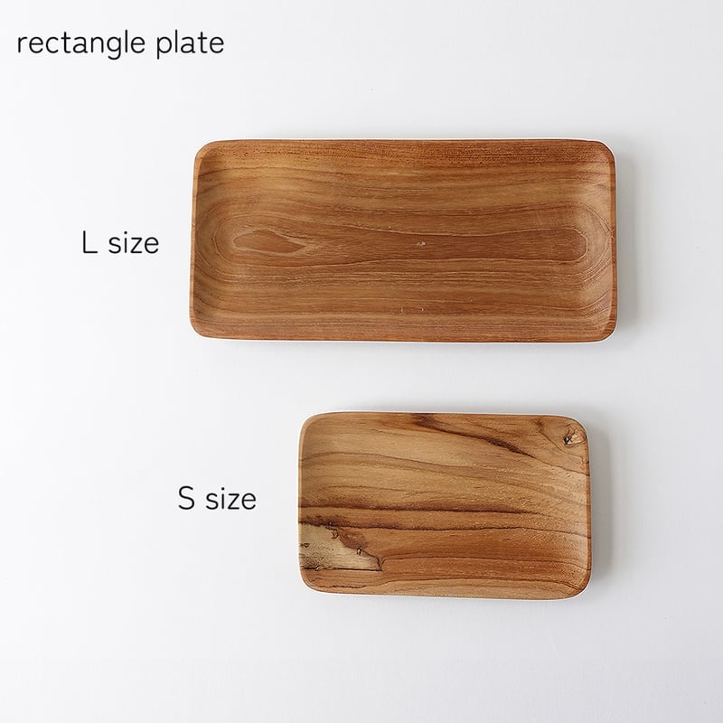 チークウッドプレート食器 トレイ まな板 カフェ プレート Teak チークウッドプレート食器 トレイ まな板 カフェ プレート Teak