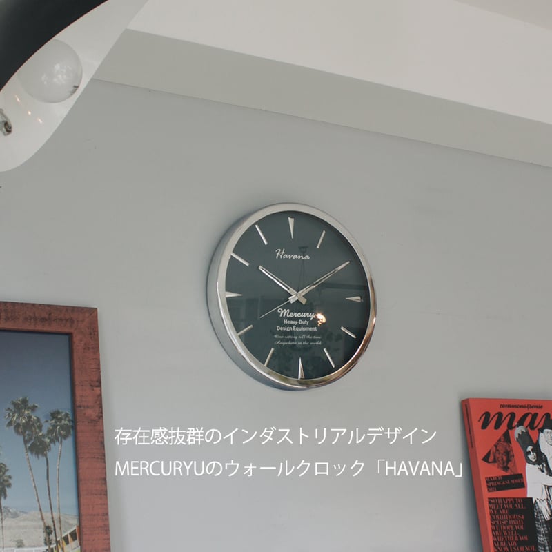 マーキュリー ウォールクロック モンゴメリ (52359) ブラック 壁掛け時計 Amazon.co.jp: マーキュリー ウォールクロック モンゴメリ (52359 BK