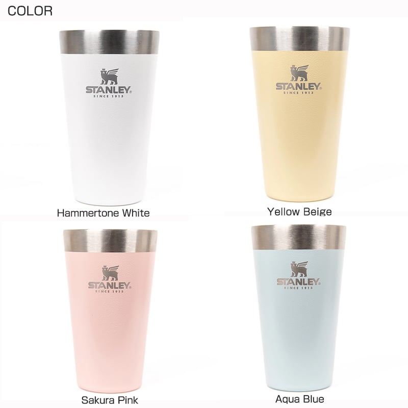 SHIKI】STANLEY スタンレー スタッキング真空パイント 0.47L お酒