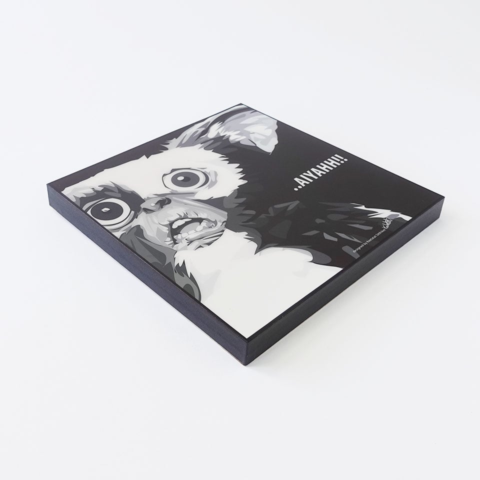 ポップアートフレーム ギズモ ブラック/GIZMO BLACK】フレームポスター