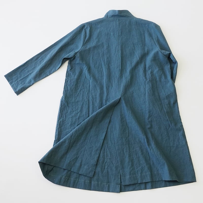 麻のオシャレロングコート 麻混ロングコート カジュアル キレイめ アウター 羽織 女性