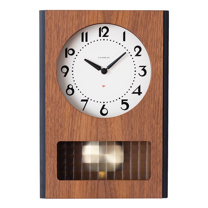CHAMBRE BC PENDULUM CLOCK WALNUT 日本製 振り子時計 昭和レト