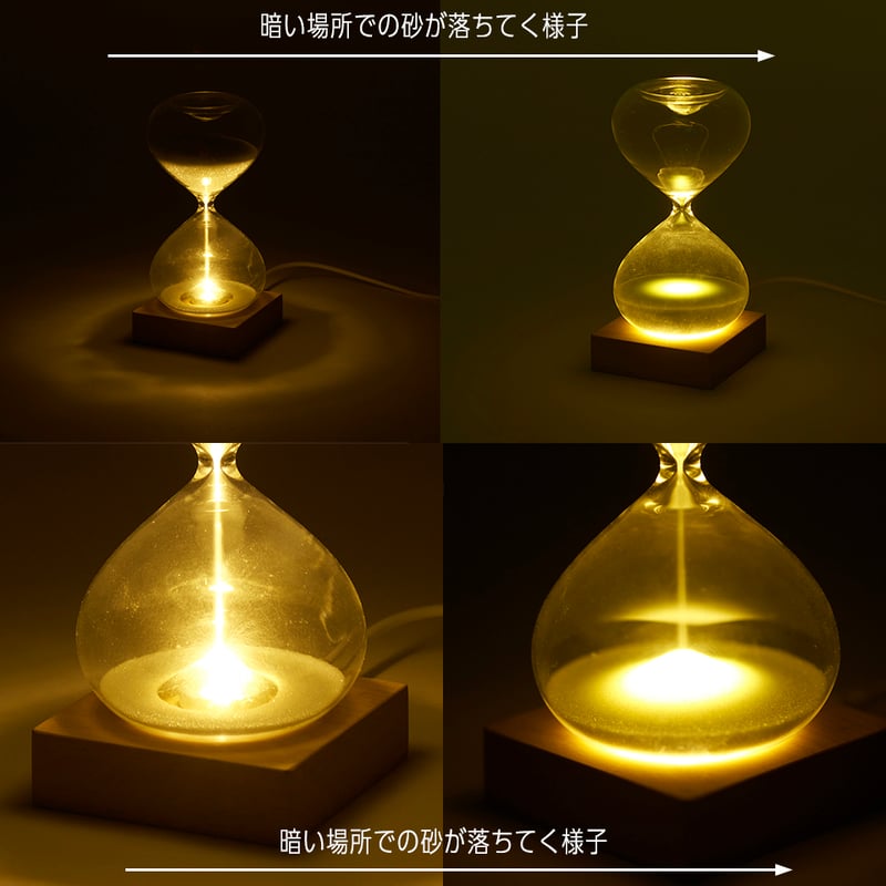 ファンサイエンス 砂時計 LEDライト付 15分計 333-114 茶谷産業 ファンサイエンス 砂時計 LEDライト付 15分計 333-114 茶谷産業