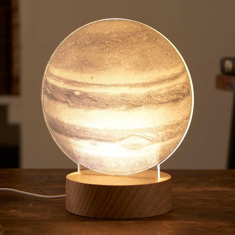 アクリルLEDライト 木星 Jupiter 間接照明 照明 ライト 木星ライト