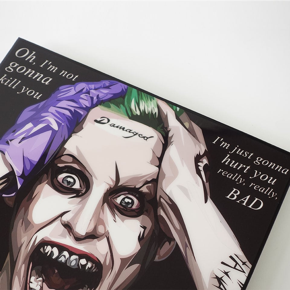 ポップアートフレーム ジョーカー】Suicide Squad Joker フレーム