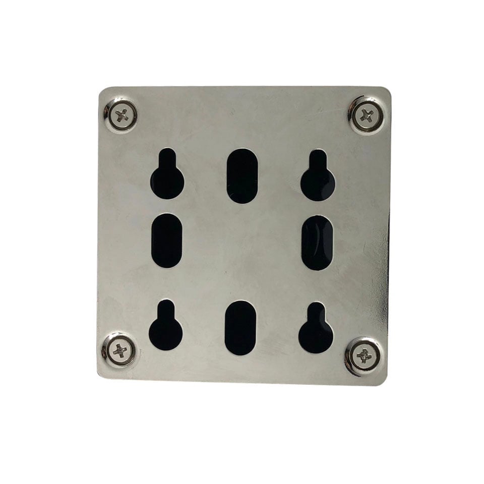 DOUBLE FACE CLOCK 170D BLACK ダブル フェイス クロック 170D