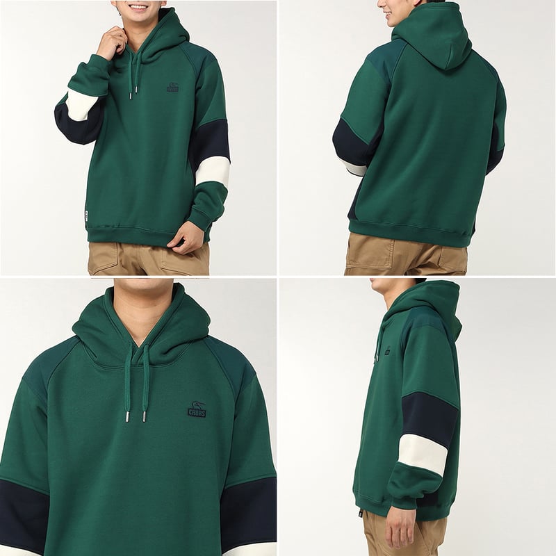 2024年秋冬CHUMS新作】マイトンパネルフーディ― Myton Panel Hoodie