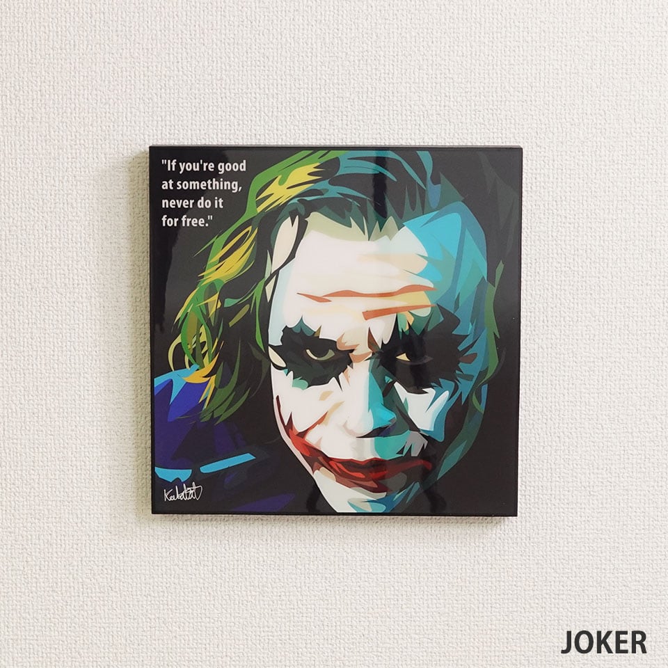 ポップアートフレーム ジョーカー】Joker フレームポスター