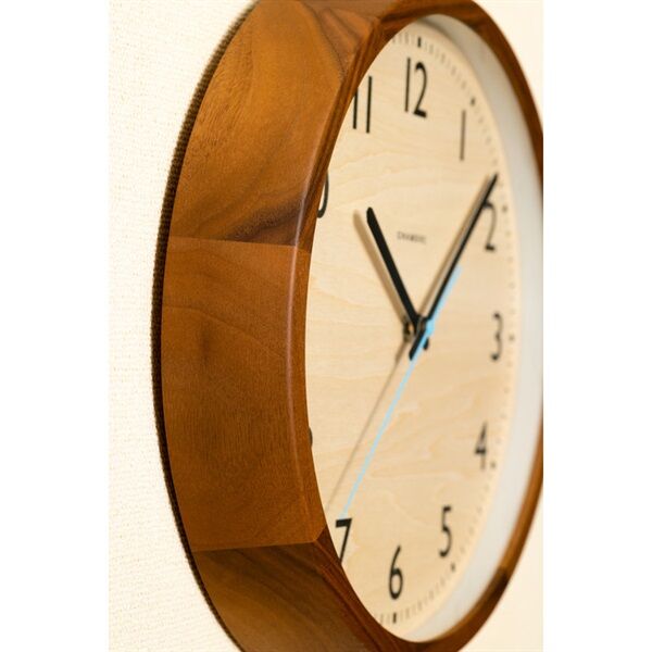 CHAMBRE DROP CLOCK 【ウォルナット】【電波時計】ドロップ壁掛け時計