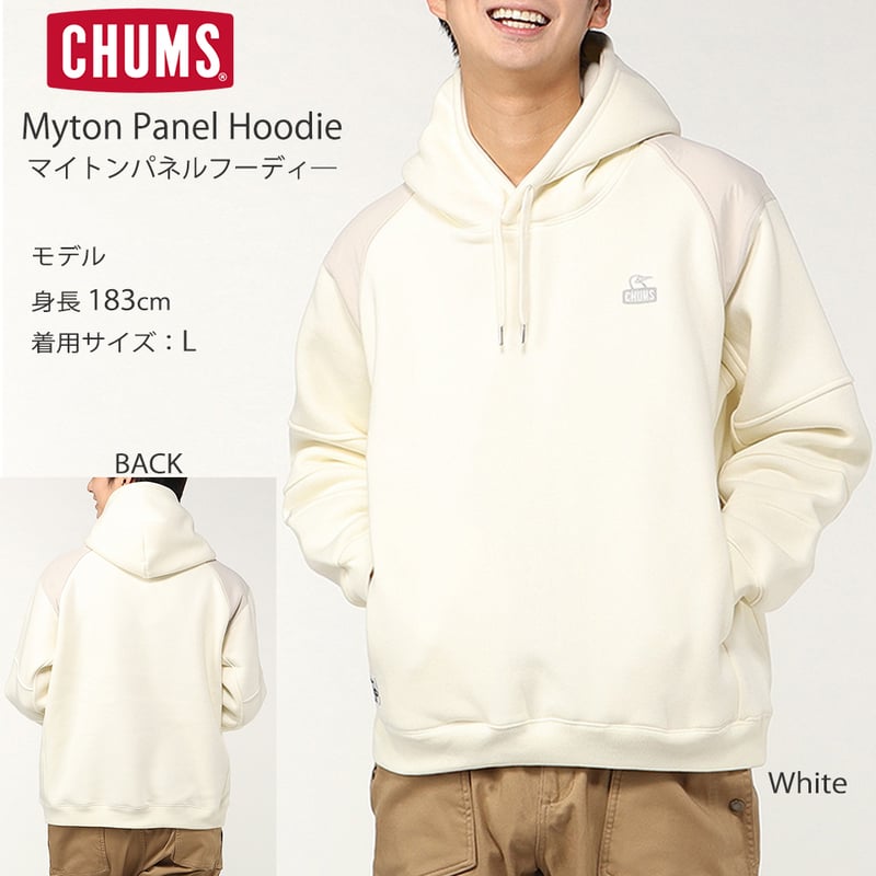 2024年秋冬CHUMS新作】マイトンパネルフーディ― Myton Panel Hoodie