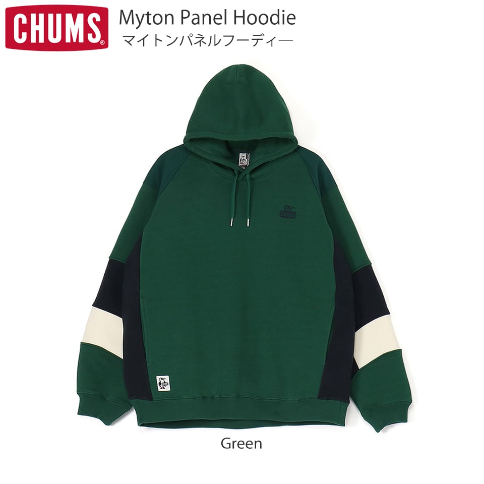 2024年秋冬CHUMS新作】マイトンパネルフーディ― Myton Panel Hoodie