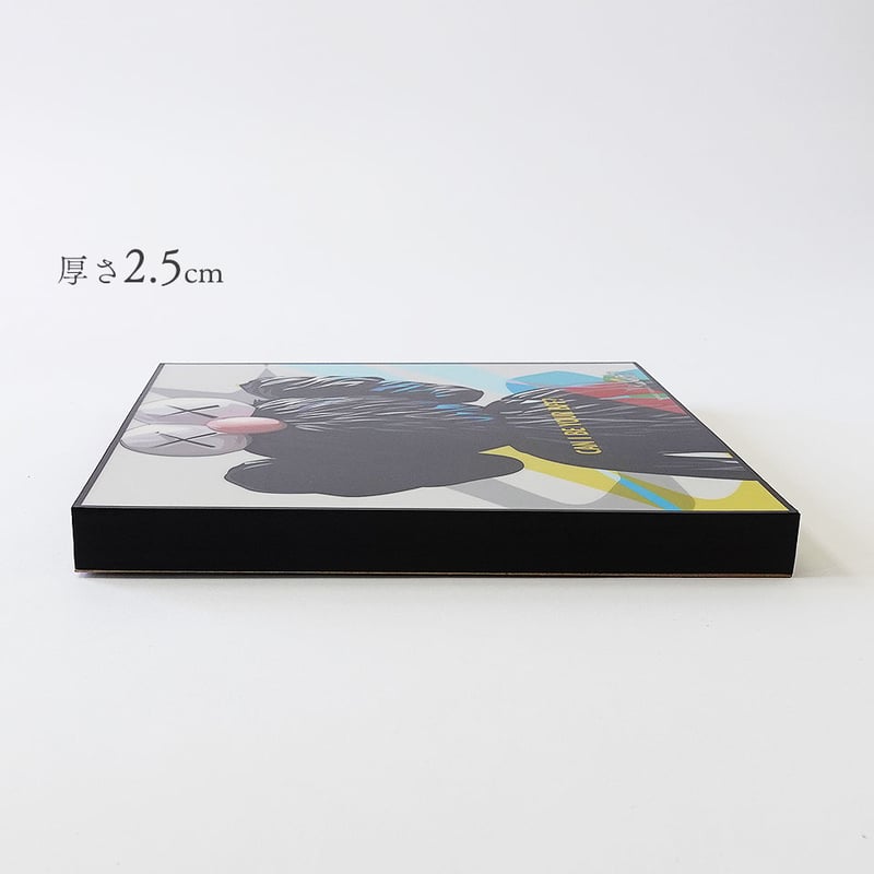 絵画/近代ポップアート/巨匠 /KAWS (カウズ) /インテリアアート/額装品 ポップアートフレーム KAWS/カウズ 】フレームポスター Flame Poster