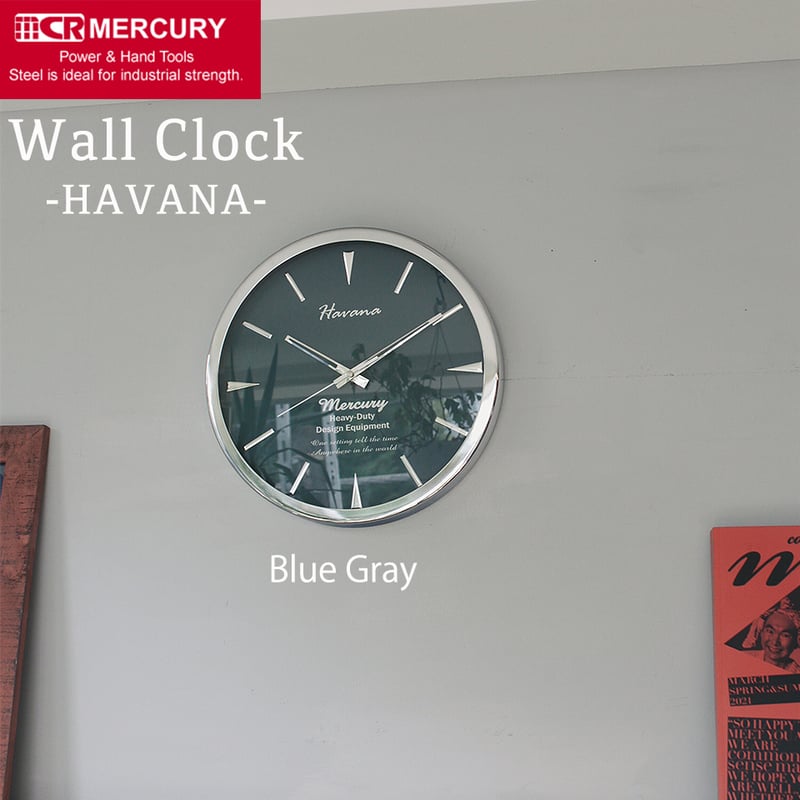 マーキュリー 壁掛け時計 mercury HAVANA ウォールクロック 時計