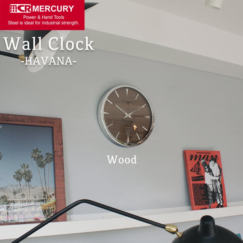 マーキュリー 壁掛け時計 mercury HAVANA ウォールクロック 時計