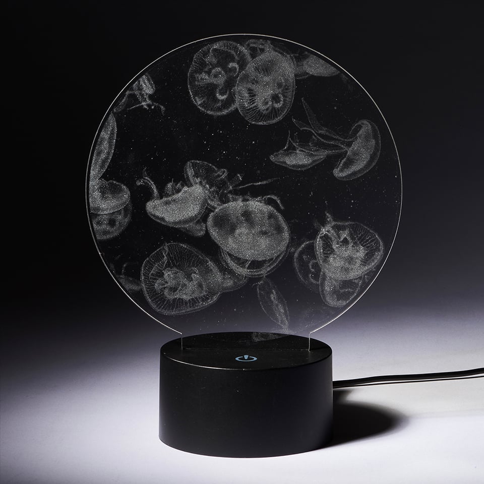 アクリル LED ライト くらげ クラゲ アクアリウム 水族館