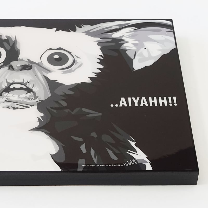 ポップアートフレーム ギズモ ブラック/GIZMO BLACK】フレームポスター