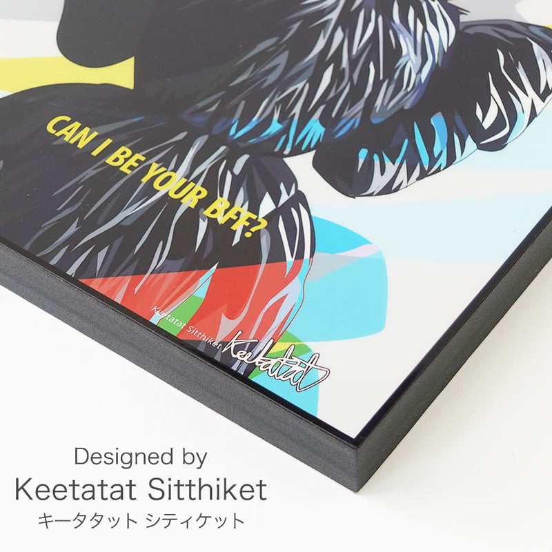 ポップアートフレーム KAWS/カウズ 】フレームポスター Flame Poster