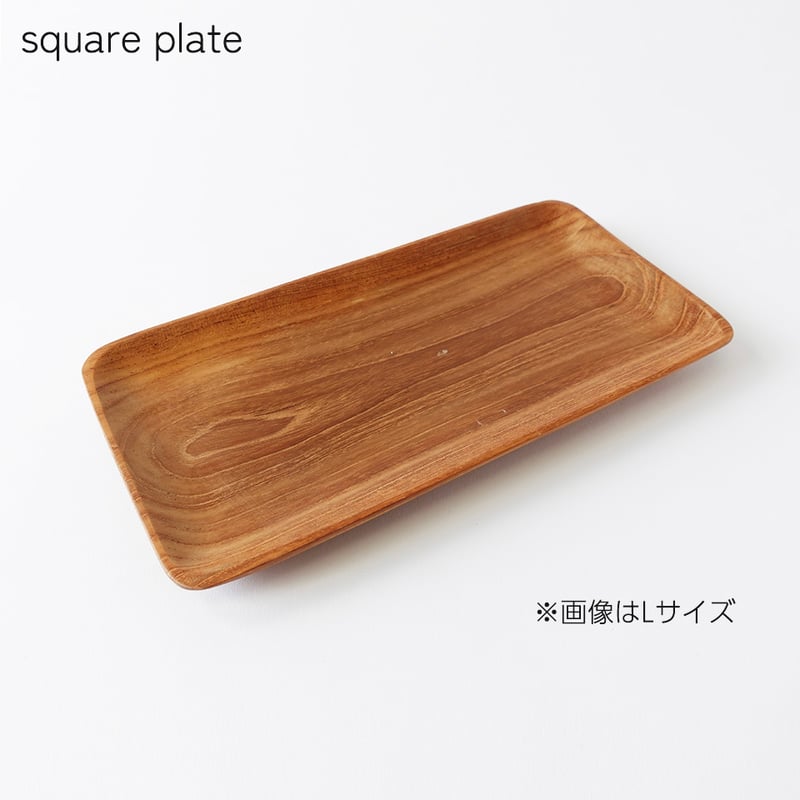 チークウッドプレート食器 トレイ まな板 カフェ プレート Teak Wood