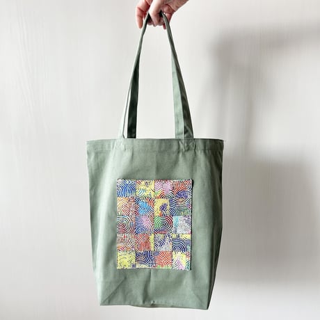 Cosmic Code Tote Bag（Khaki）