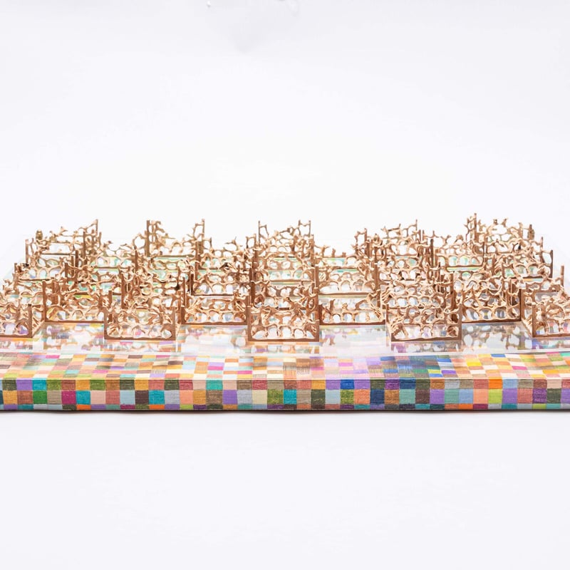 Encrypted message (額装済） | Jin HASHIMOTO
