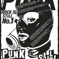 "PUNK ROCK IS STILL NO.1" long sleeve T-shirts. (version2)