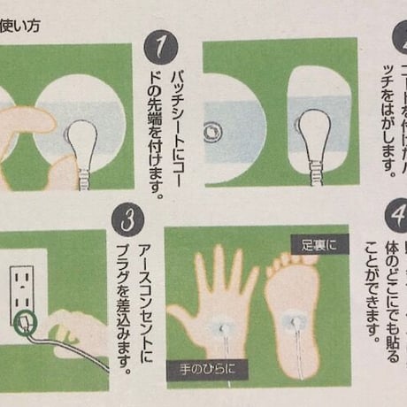 ✨✨アーシングパッチ  20枚専用ボタンコードセット　2,400円✨✨