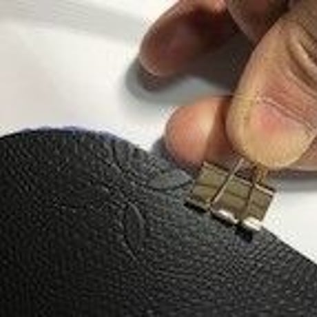 アーシングマット専用コード　(ワニクリップ・ダブルクリップタイプ)1m