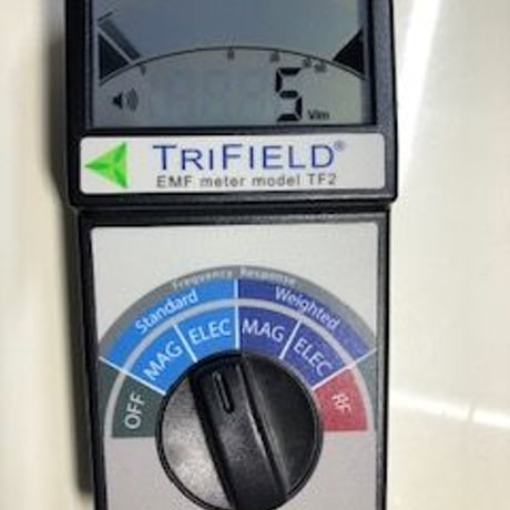 電磁波測定器TF2　　電磁波の電場・磁場・マイクロ波の計測33,000円　ご予約賜り中！