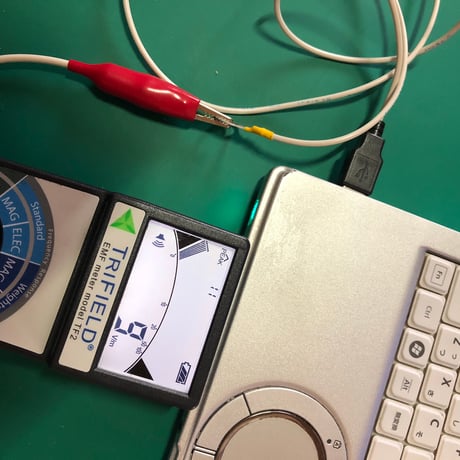 PCの電磁波を軽減🌟PC用USBアースコード1.5ｍ＋延長コード５ｍセット　2,000円🌟