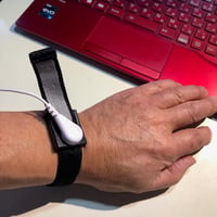 アーシングリストバンド　　お子様のゲーム、タブレッドやPC作業時にアーシングとしてご使用ください。　1,500円