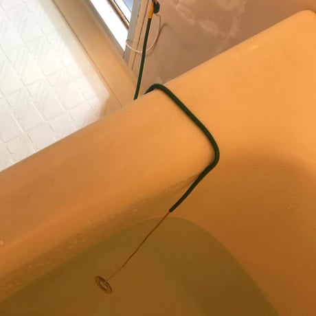 アーシングバスアダプターセット　ご家庭のお風呂がゆったりとした癒しのアーシング風呂になります。2400円 ✨✨