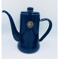 月兎ホーローポット<BK/YE/WHITE/BLUE>