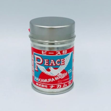 ピース印 アウトドア・スチール缶マッチ