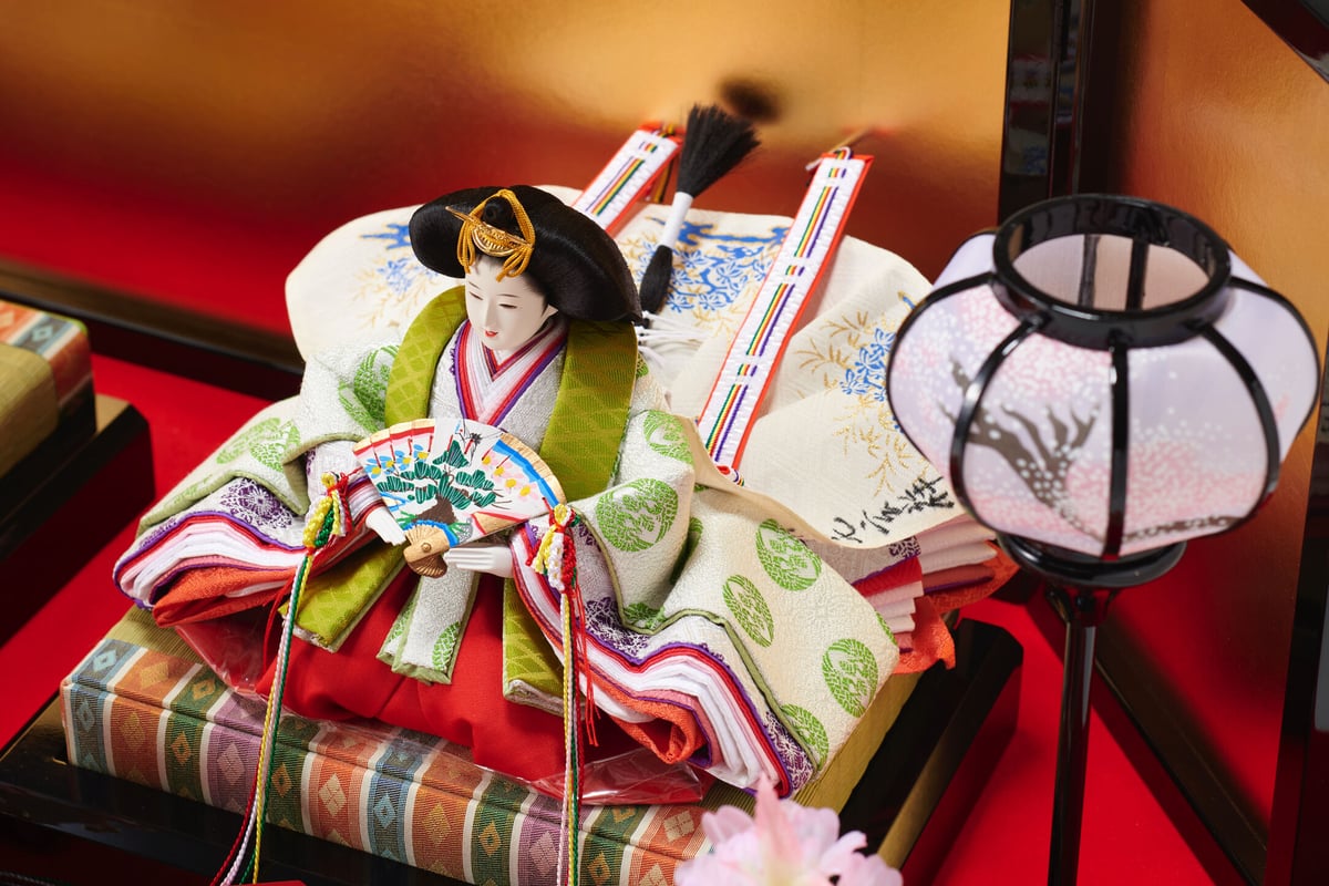 雛人形 親王飾り 黄櫨染 「令和即位礼のおひなさま」 | 京人形みやけ