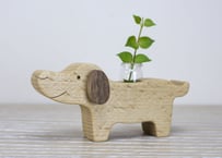「 いぬの一輪挿し  」～お部屋に癒しを