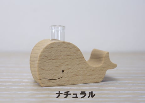 「 くじらの一輪挿し 」～お部屋に癒しを