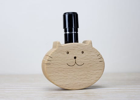 「 ねこの一輪挿し 」～お部屋に癒しを