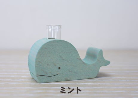 「 くじらの一輪挿し 」～お部屋に癒しを