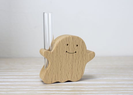 「 おばけの一輪挿し 」～お部屋に癒しを
