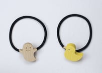 「 おばけとひよこのヘアゴム 」～子供にも大人にも人気
