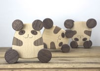 「 ころころパンダ 」～可愛らしい動きの木のおもちゃ